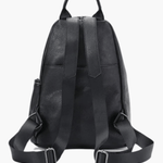 Zoe | Modern Leather Backpack with Unique Zipper Details Aurora-Bags