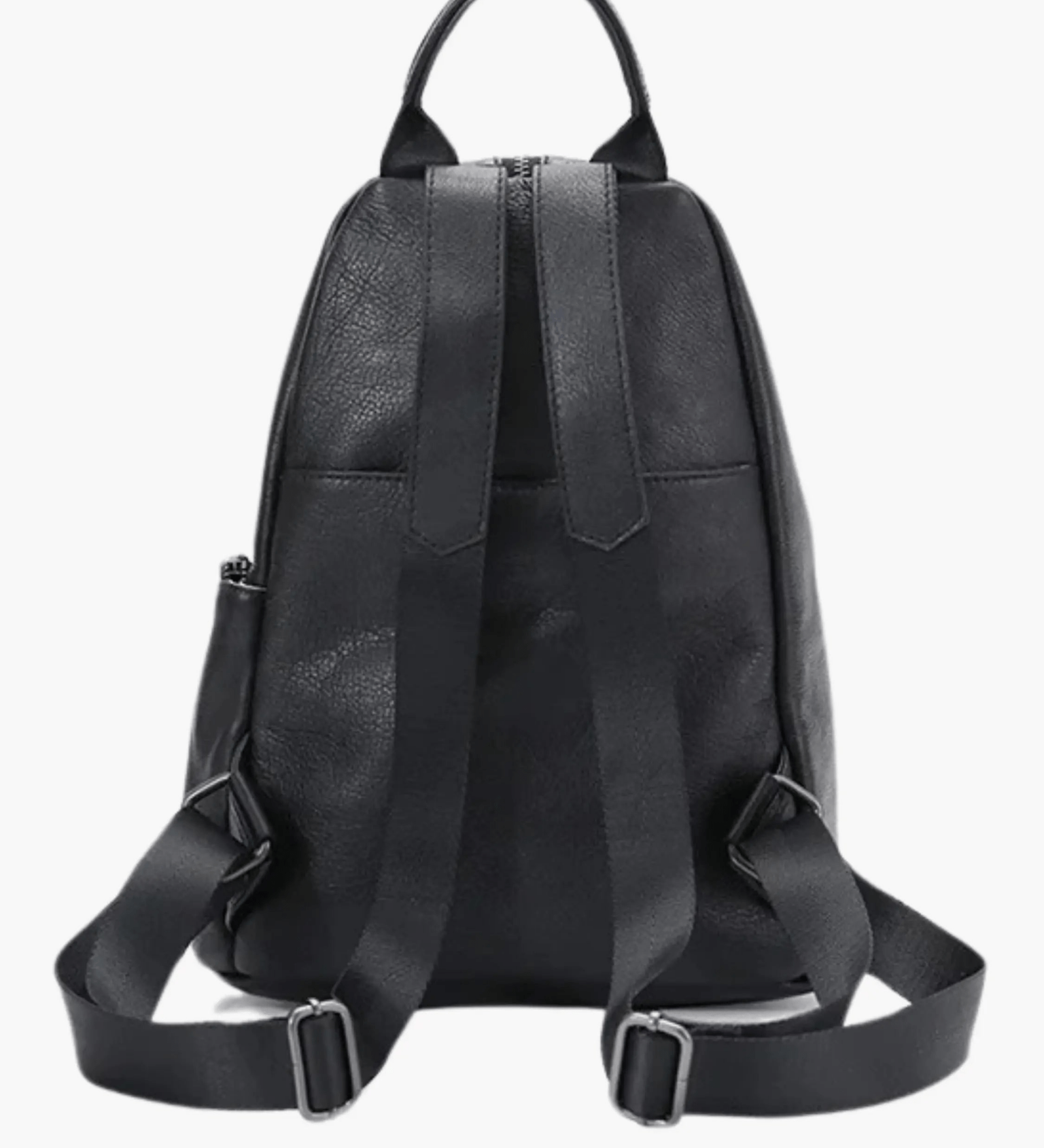 Zoe | Modern Leather Backpack with Unique Zipper Details Aurora-Bags