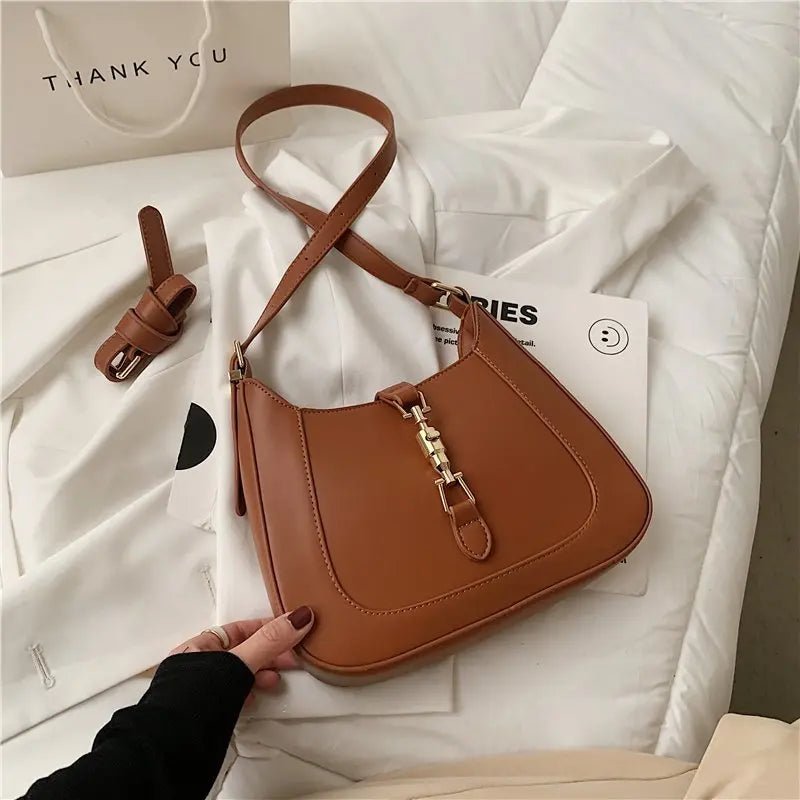 Vintage Baguette Schoudertas Aurora-Bags